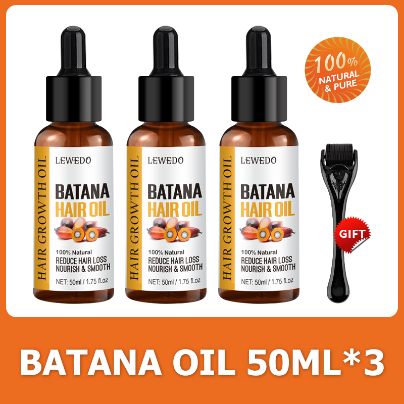 Hair Care Natural Products - Lewedo 100% Batana Olieproducten Natuurlijke Haaruitval