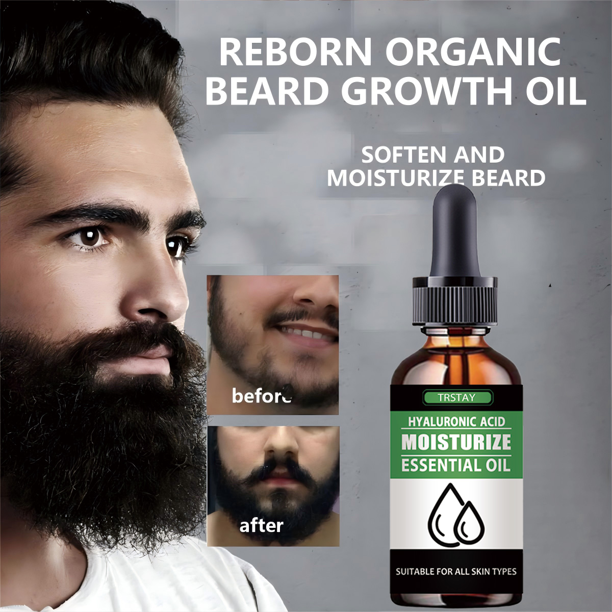 Hair Care Natural Products - 100% Natuurlijke Versnellen Gezichtshaar Groeien Baard