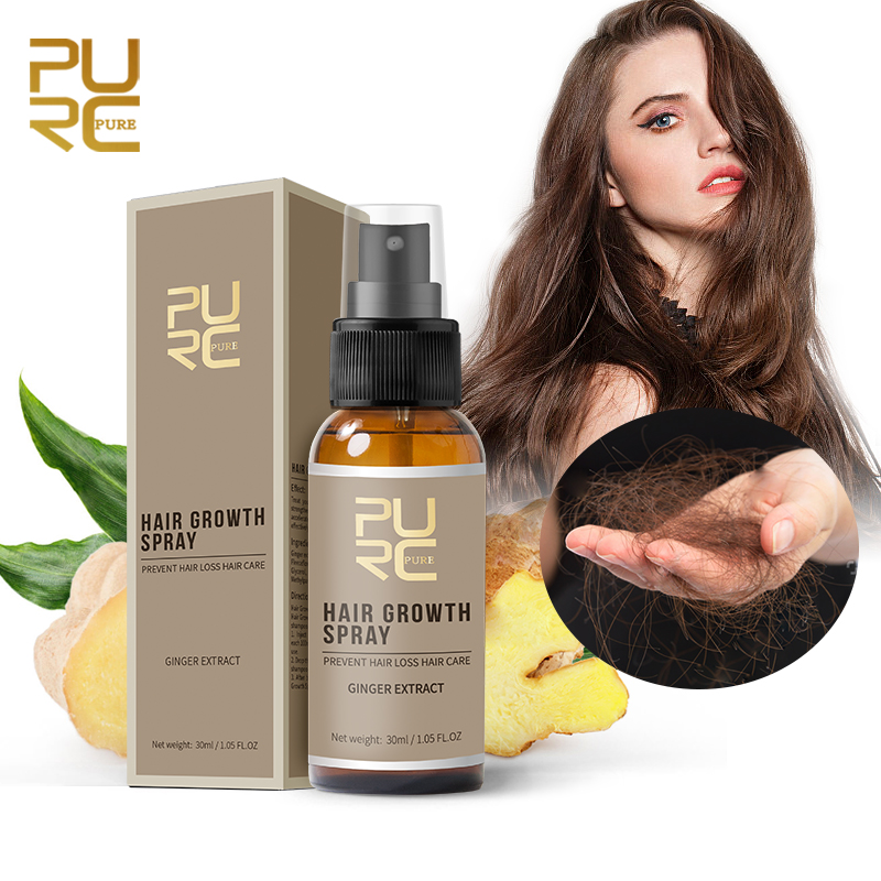 Hair Care Oil Serum - Purc Gember Haarspray Wortelversterkende Olie Voedende