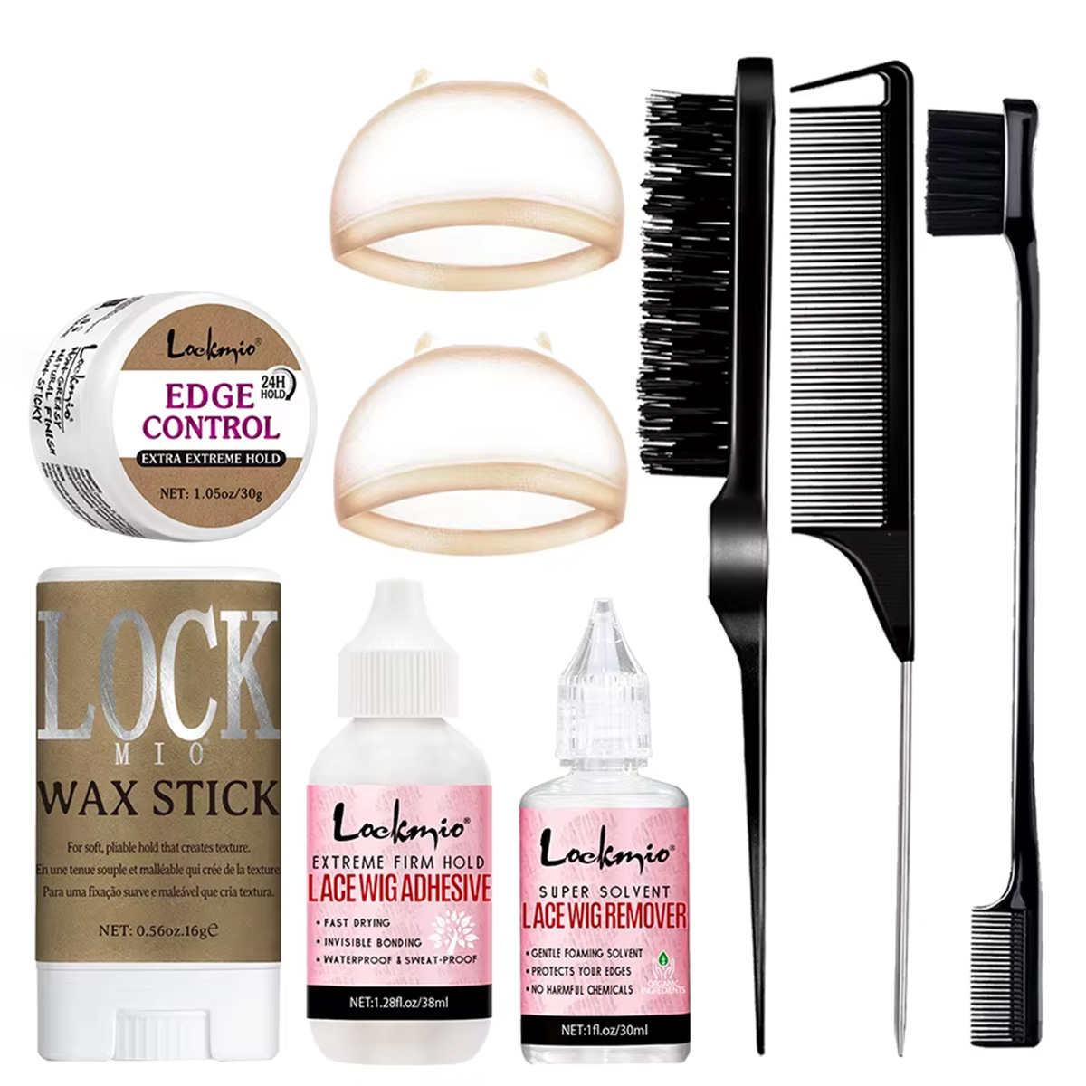 Edge Control Gel - LOCKMIO Haarwax Stick Finishing Broken Frizz