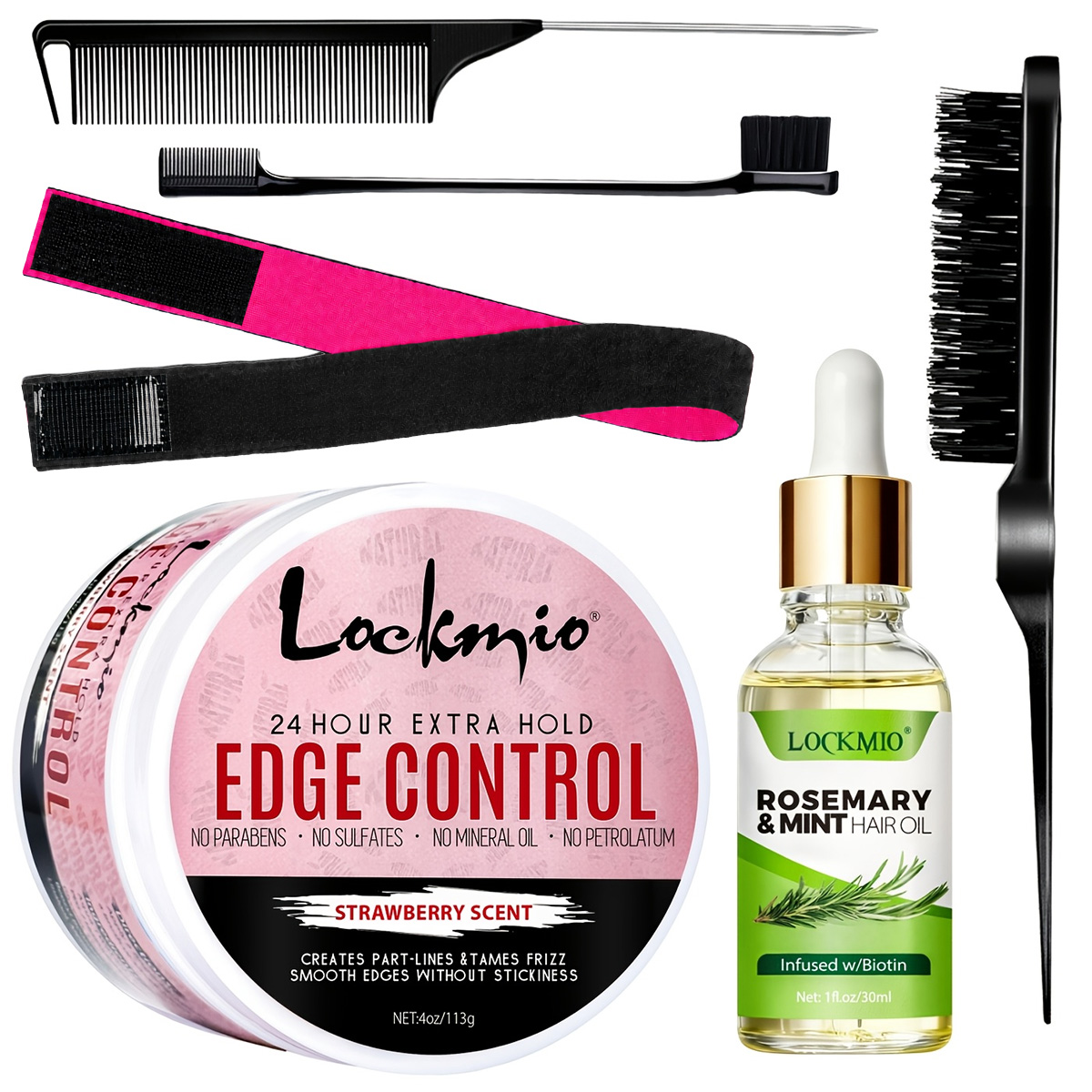 Edge Control Gel - Edge Control Gel, Rozemarijn- & Muntolie