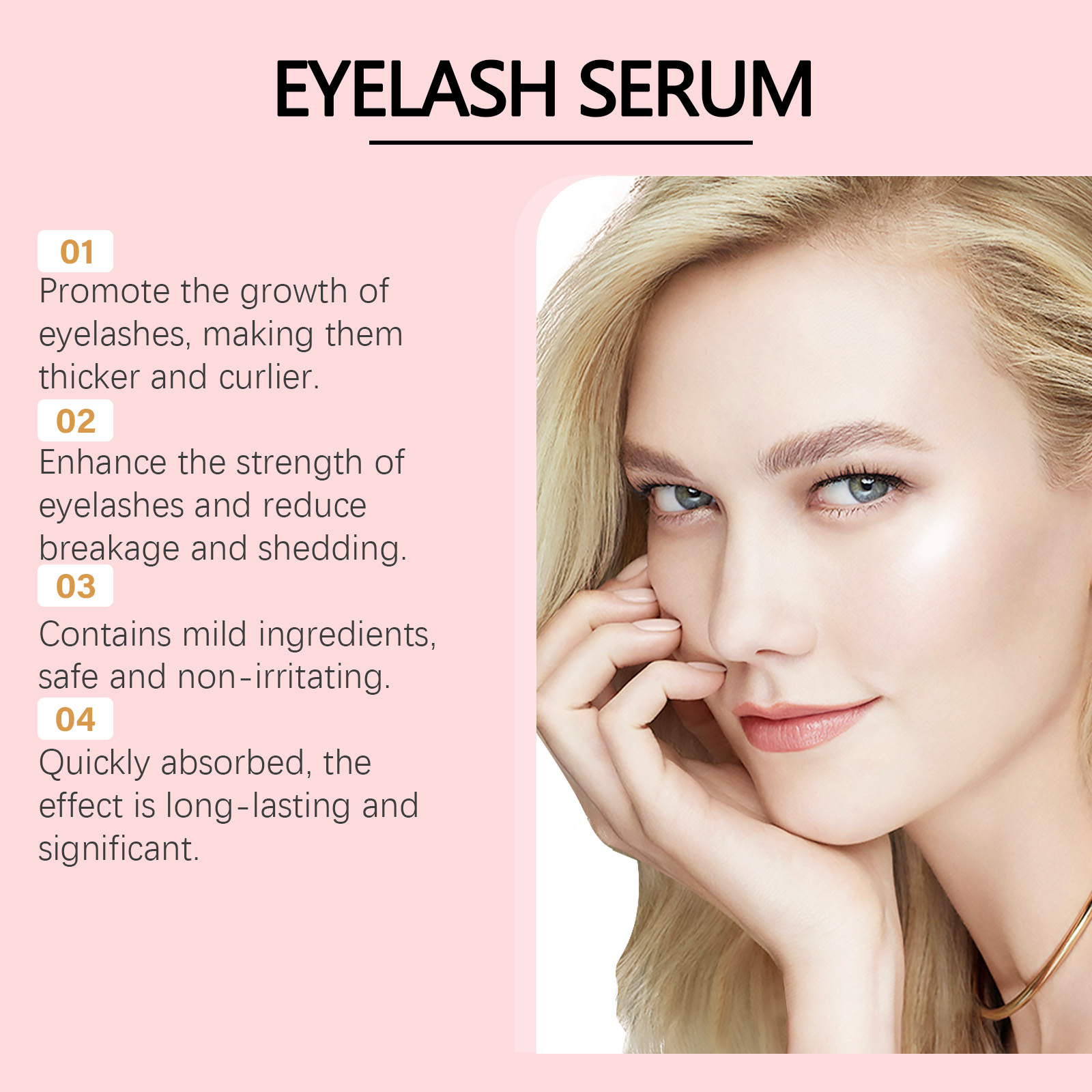 Wimperversterkend serum Voeden - Hair Care Natural Products recensie en prijs