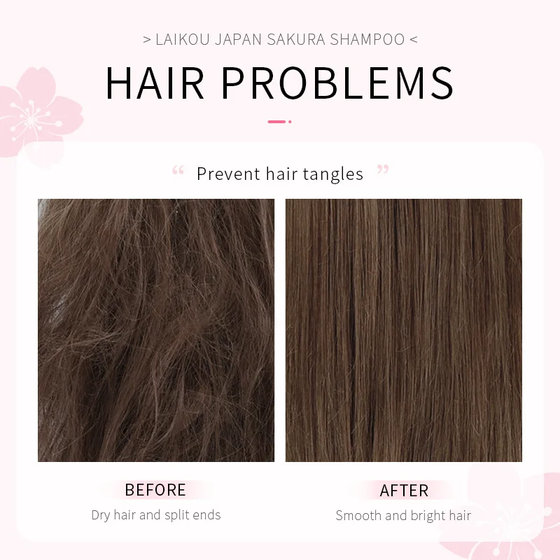 Laikou Japan Sakura Shampoo Re - Hair Care Korean Products recensie en prijs