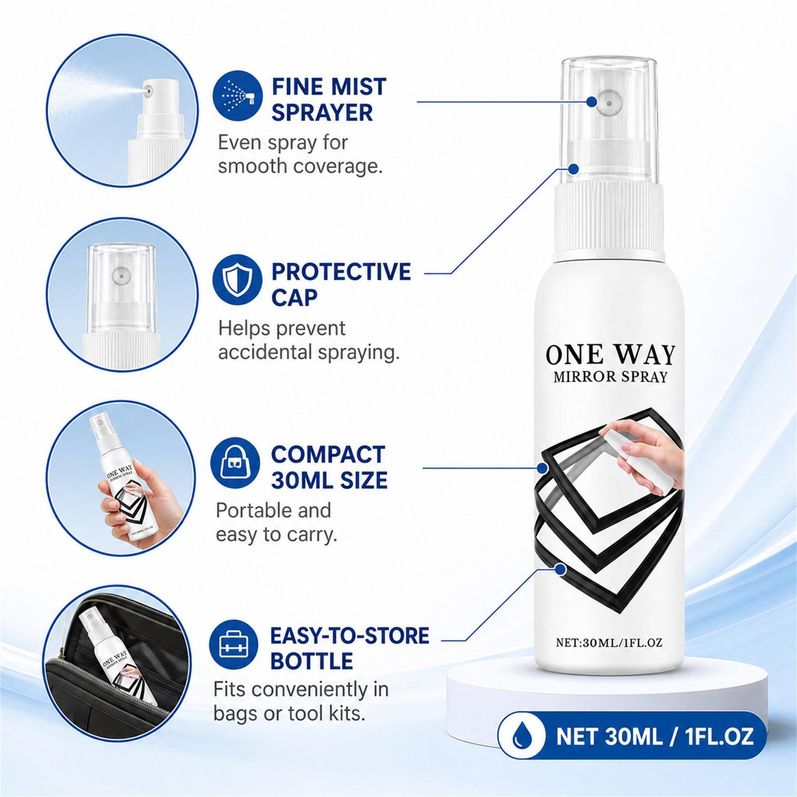 Reflecterende raamspray 30 ml  - Heat Protectant Spray recensie en prijs