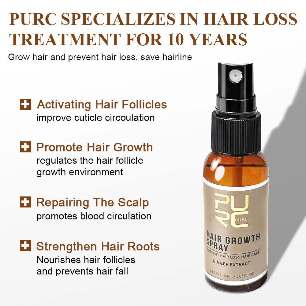 Purc Gember Haarspray Wortelve - Hair Care Oil Serum recensie en prijs
