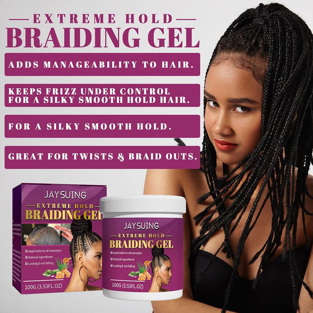 100g Braid Gel met extra hold, - Edge Control Gel recensie en prijs