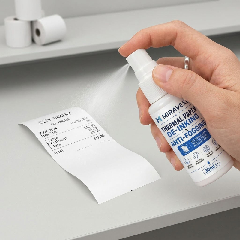 Thermisch papier wisser spray, - Heat Protectant Spray recensie en prijs
