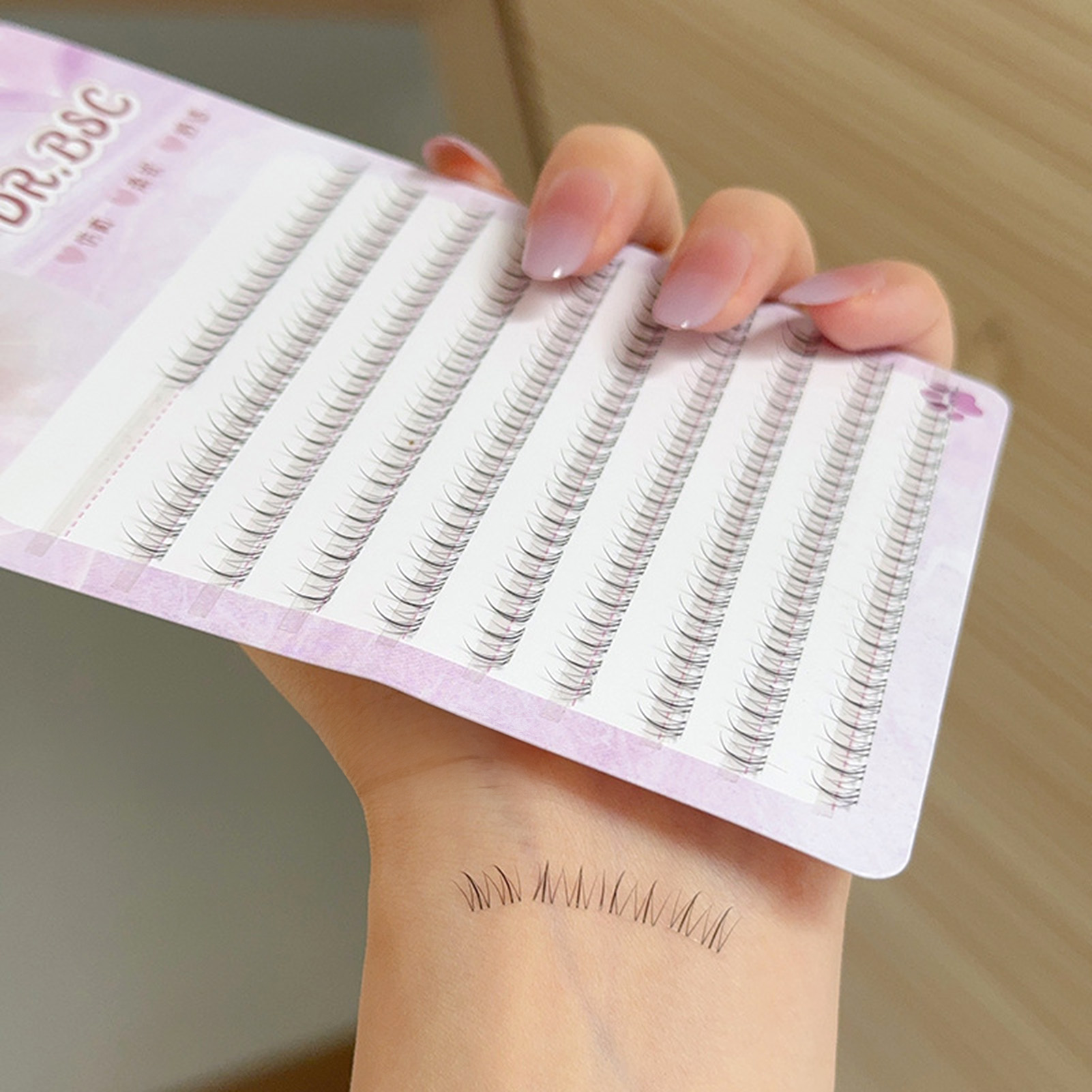 Dunne band onderkant valse wim - Hair Care Korean Products recensie en prijs