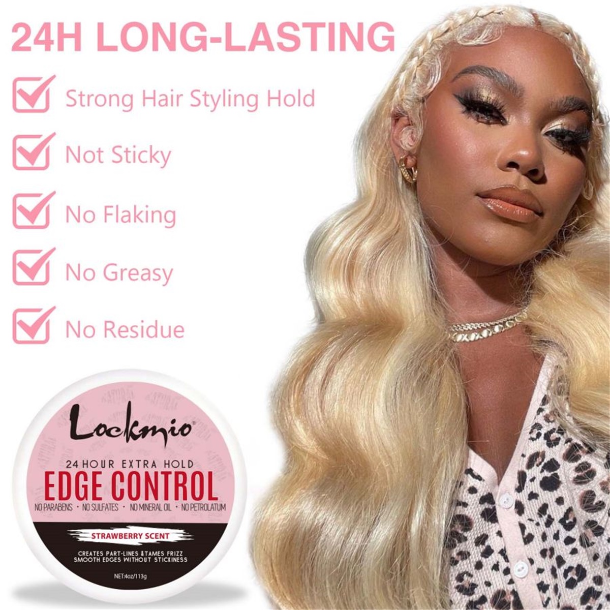 Edge Control Gel, Rozemarijn-  - Edge Control Gel recensie en prijs